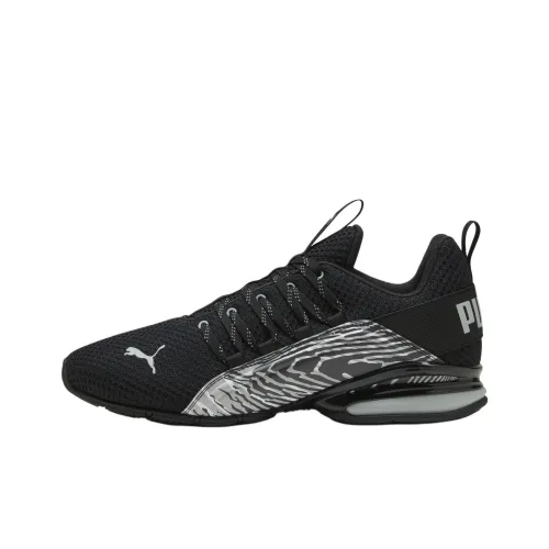 PUMA Axelion Беговые кроссовки Низкий Топ Черный Мужской