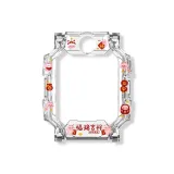 Свинья - Мультяшный принт - Прозрачный чехол