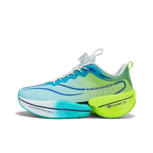 K 61 Устойчивый к истиранию Дышащий Легкий Амортизация Низкий Верх Детская Беговая Обувь Весенний Зеленый Подростки