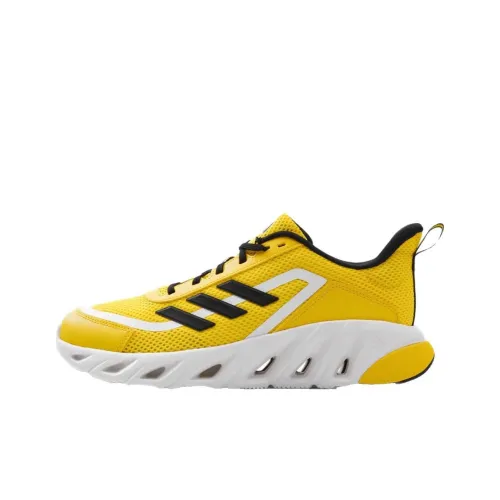 Adidas Neo Беговые кроссовки Низкие Топ Желтые Унисекс