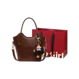 Коричневый с шармом + элегантная сумка для покупок