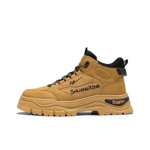 Binary Короткий Мартин Boot Мужской Земляной Желтый