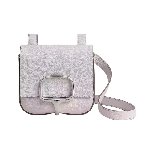 HERMES Della Cavalleria Epsom Телячья кожа Сумка через плечо Сумка на плечо Мини Женская 09 Розовый Фиолетовый Pâle Фантастический Фиолетовый