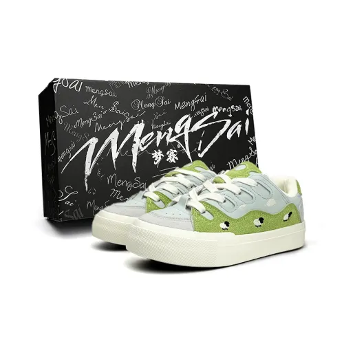 Mengsai Slip-Resistant Shock Absorbers с устойчивостью к истиранию Низкие кеды для скейтбординга Женские Prairie Синий