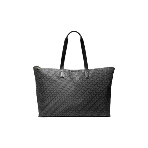 MICHAEL KORS Jet Set Travel Полиэстер Тоут Сумка Сумка для покупок Сумка на плечо Большая Женская Черная