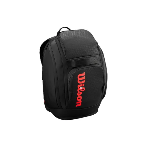 Wilson Полиэстер Рюкзак Средний Унисекс Черный Красный