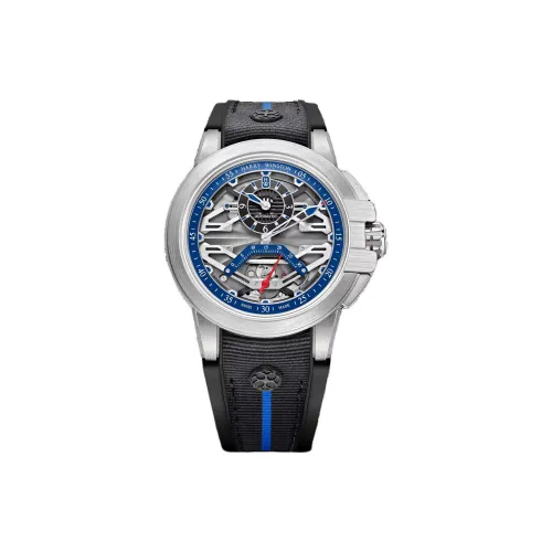 HARRY WINSTON Автоматический Механический Механизм Мужские Часы 42,2 мм Серебряный