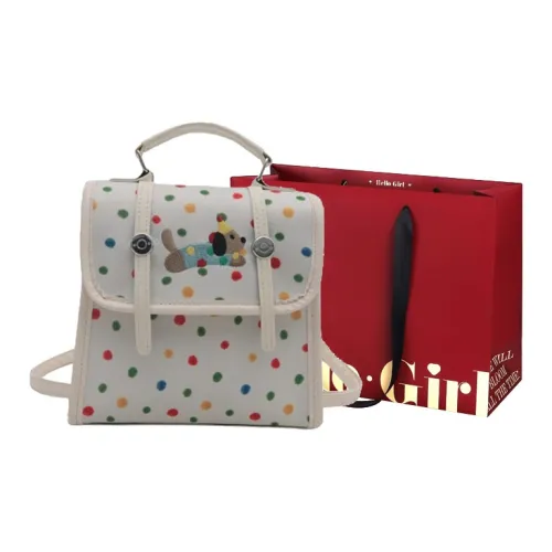 GOX ПУ (полиуретан) Портативный Одно плечо Рюкзак Женский Белый