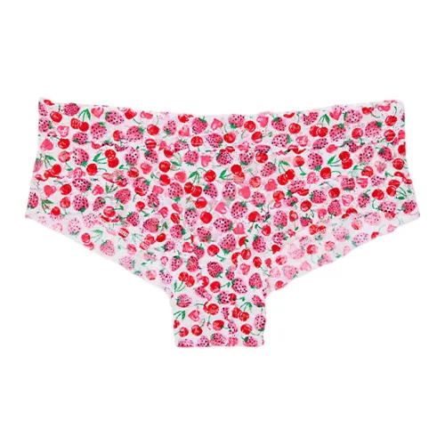 Victoria's Secret Розовое нижнее белье женское 1 упаковка клубничный вишневый с принтом