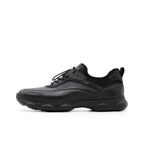 Satchi Мужские повседневные туфли Low Top Черные Мужские