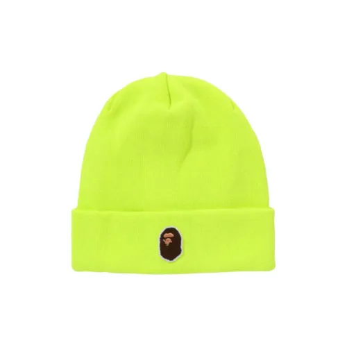 A BATHING APE Трикотажная ткань Шапки-бини Унисекс Зеленый