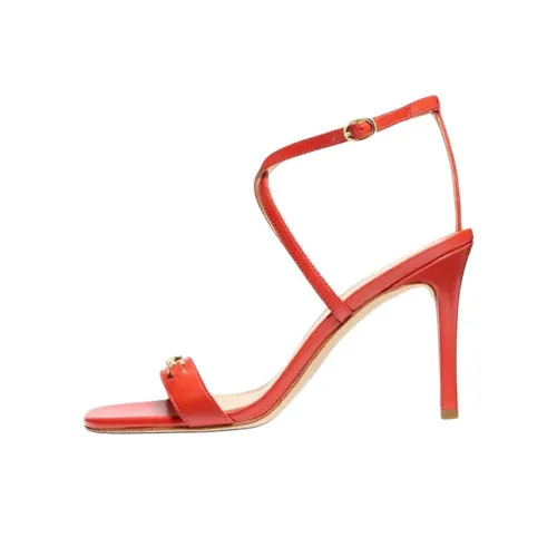 MICHAEL KORS Lena One Strap Sandals 8,9cm Women's Red MICHAEL KORS Lena One Ремень Сандалии 8,9cm Женские Красные