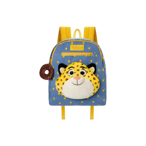 Disney Ткань Рюкзак Унисекс Синий Желтый