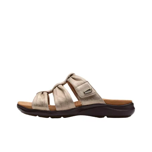 Clarks Слипоны Металлик Женские