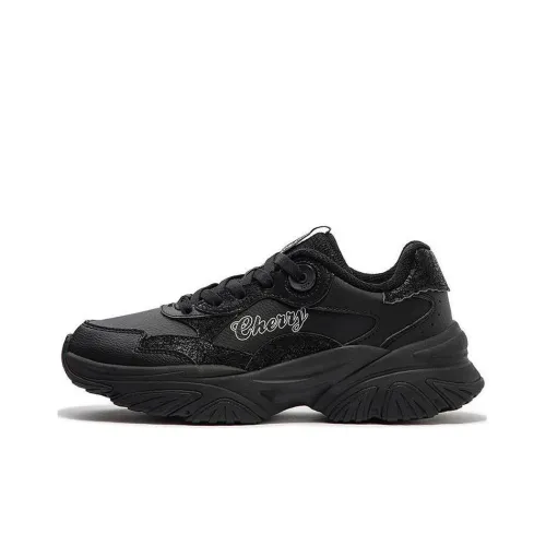 361° Амортизаторы Slip-resistant Низкий Топ Casual Женские Черный