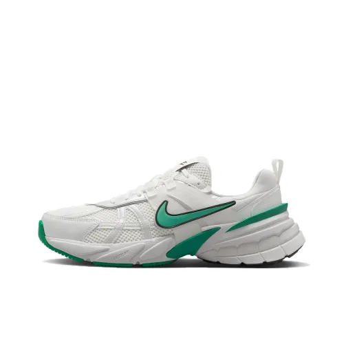 Nike V2K Run Slip-resistant Abrasion-resistant Low Top Беговые кроссовки Женские Белые