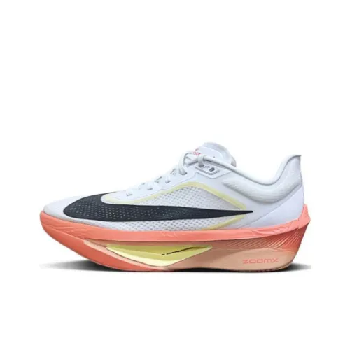Nike Zoom Fly 6 Беговые кроссовки Низкий топ Белый Оранжевый Мужской