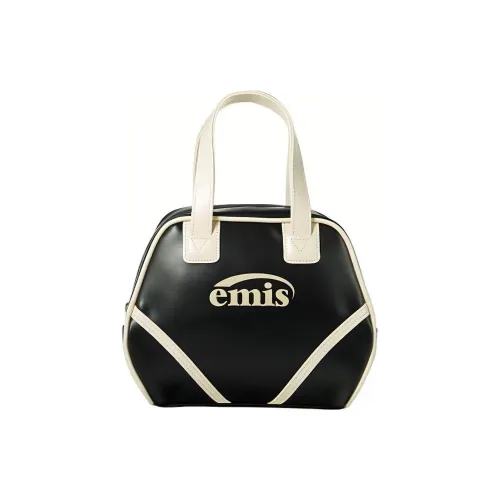 Emis PVC Tote Bag Shopping Bag Mini Unisex Black Эмис ПВХ Тоут Сумка Сумка для покупок Мини Унисекс Черная
