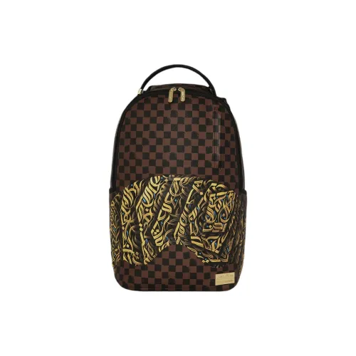 SPRAYGROUND Рюкзак из искусственной кожи унисекс коричневый