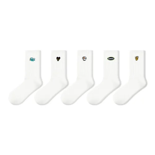 PRIMEET Носки Crew Унисекс 5 пар Wave Approaching