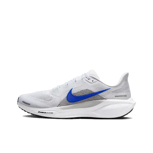 Nike Pegasus 41 Износостойкий и Легкий Низкий Топ Беговые кроссовки Мужские Белые