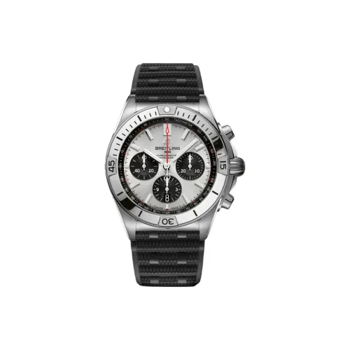 BREITLING Автоматический Механический Часы Мужские 42 мм Серебряные