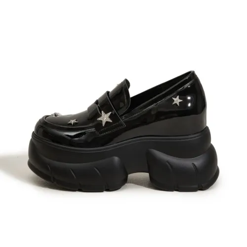 Milan Love Song Грубый каблук Высокие каблуки 10 см Женские