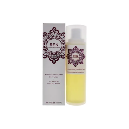 Ren Morocco Розовый Гель для душа Otto очищающий успокаивающий кожу 200 мл