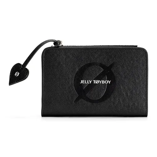 JELLYTOYBOY Премиум Коровья кожа Материал Empty Набор Кошелек Картхолдер Обычный Унисекс Черный
