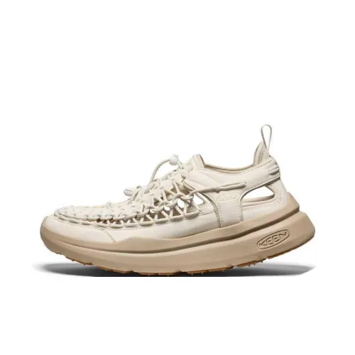 KEEN UNEEK WK Устойчивая к истиранию Обувь для походов Мужская Белая