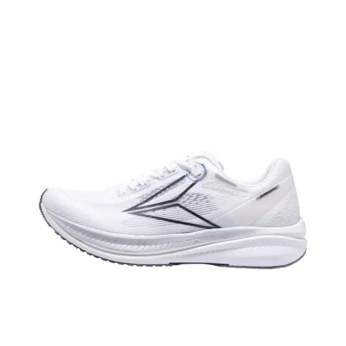 SUPAOSIKE Slip-resistant Abrasion-resistant Low Top Carbon Plate Training Running Shoes Unisex White Silver SUPAOSIKE Противоскользящий Устойчивый к истиранию Низкий Топ Карбоновая Плита Тренировочные Беговые Кроссовки Унисекс Белый Серебряный