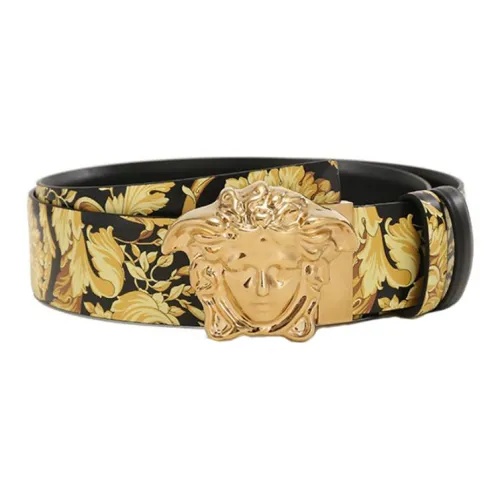 FANSIZHE Ремни из коровьей кожи Мужской Черный Ширина 4CM