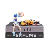 Модель автомобиля + Фигурка 1 шт + Форма для обуви 1 шт + Противоскользящее коврик + Воздушный шар + Две модели хобби книги