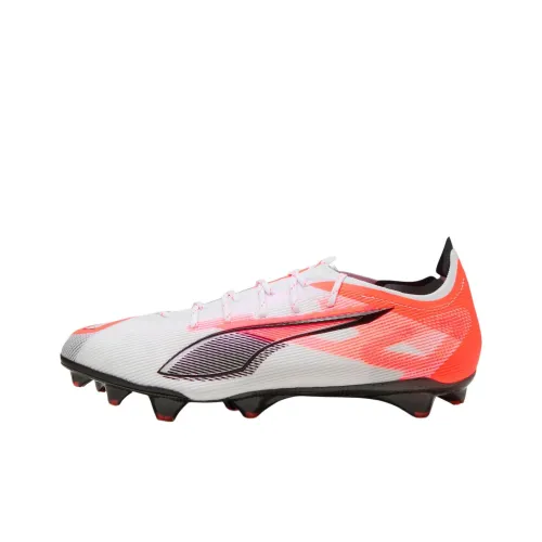 PUMA FG Твердый Грунт Футбольные Бутсы Мужские Белый Красный