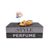 Модель автомобиля + противоскользящее коврик + воздушный шар + две модели хобби + книги