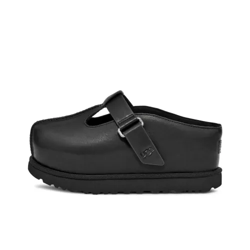 UGG ЭВА Устойчивые к истиранию Домашние тапочки Женские Черные