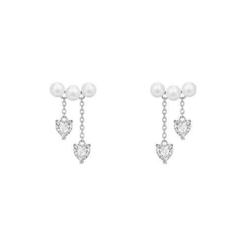 Серьги Mango Ornaments с цирконием женские