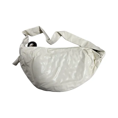 Lemaire Croissant Series Телячья кожа Круассан Сумка Плечевая Сумка Средняя Женская Белая