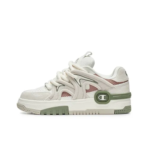 Champion Cloud Touch Обувь Balance Низкий Топ Скейтборд Кроссовки Мужские Молочно-белый Пемза-серый