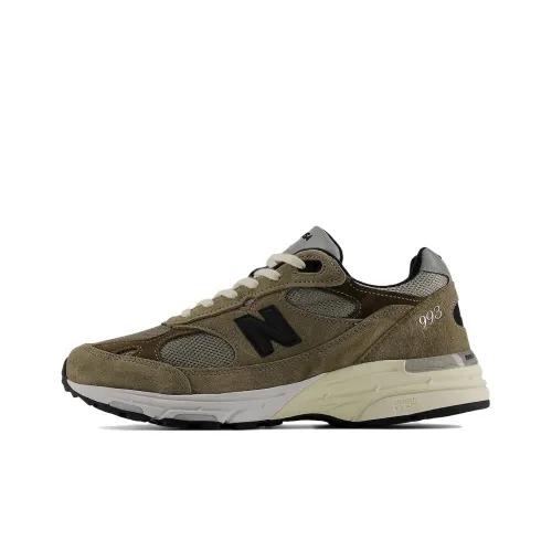 JJJJound x New Balance NB 993 Амортизация Низкий Топ Беговые кроссовки Унисекс Коричневый