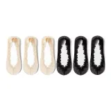 6 пар (Кожа + Кожа + Кожа + Черный + Черный + Черный)