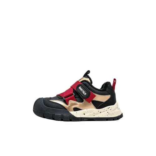 teenmix Детская Повседневная Обувь Низкий Верх Обсидиановый Черный/Анкора Красный Kids