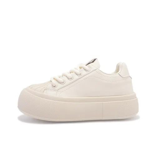 MKTKM Casual Низкий Топ Бежевый Женский