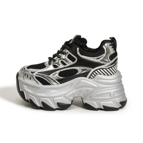 Milan Love Song Устойчивый к истиранию Увеличение высоты Низкий топ Кроссовки с толстой подошвой Женские