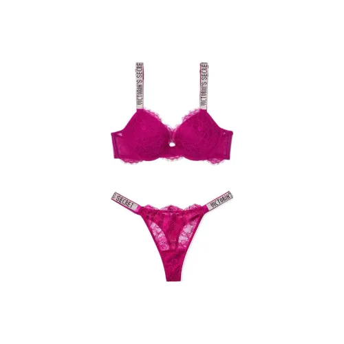 Victoria's Secret Комплект нижнего белья для женщин розовый красный