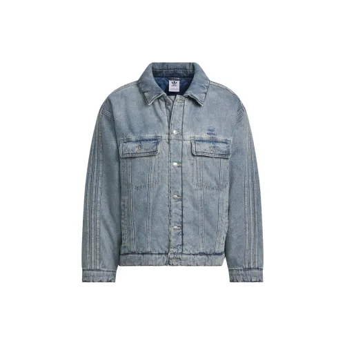 Adidas Originals DENIM PAD JKT B Пуховая куртка Мужская Джинсовый синий