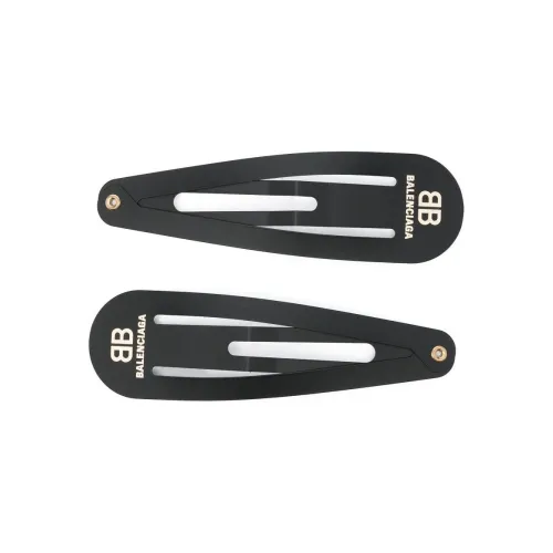 Balenciaga Металл Заколки для волос Женские Черный