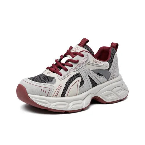 Xiangxiangli Дышащий Увеличение Высоты Низкий Топ Толстая Подошва Женские