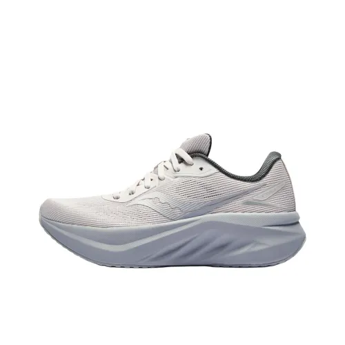 Saucony TIDE Беговые кроссовки Низкий топ Серый Фиолетовый Женские