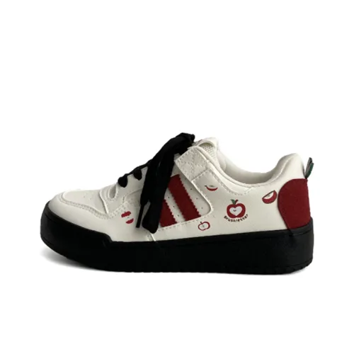 LIANGHUO Slip-resistant Амортизация Устойчивость к износу Легкий Низкий Топ Скейтборд Кроссовки Женские Вишнево-красный